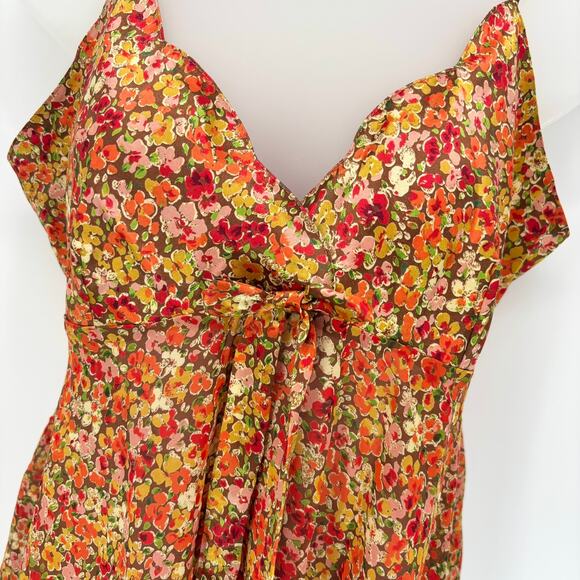 NEW Victoria's Secret Babydoll Slip Nightie Nightgown Floral Sleep Dress L Sheer - Picture 2 of 7